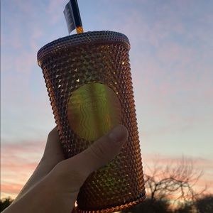 Grande 2021 honey comb studded Starbucks cup